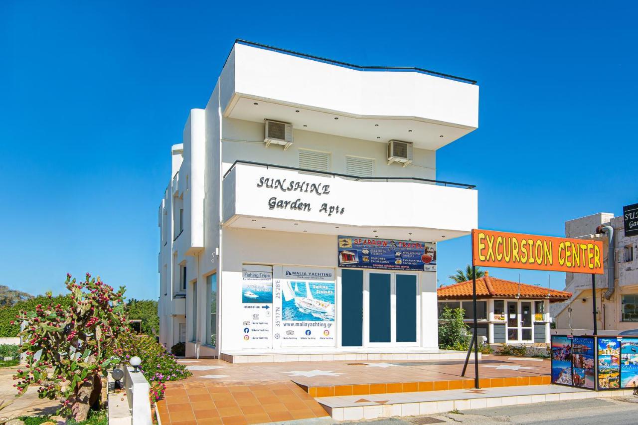 Sunshine Garden Apts Malia Buitenkant foto