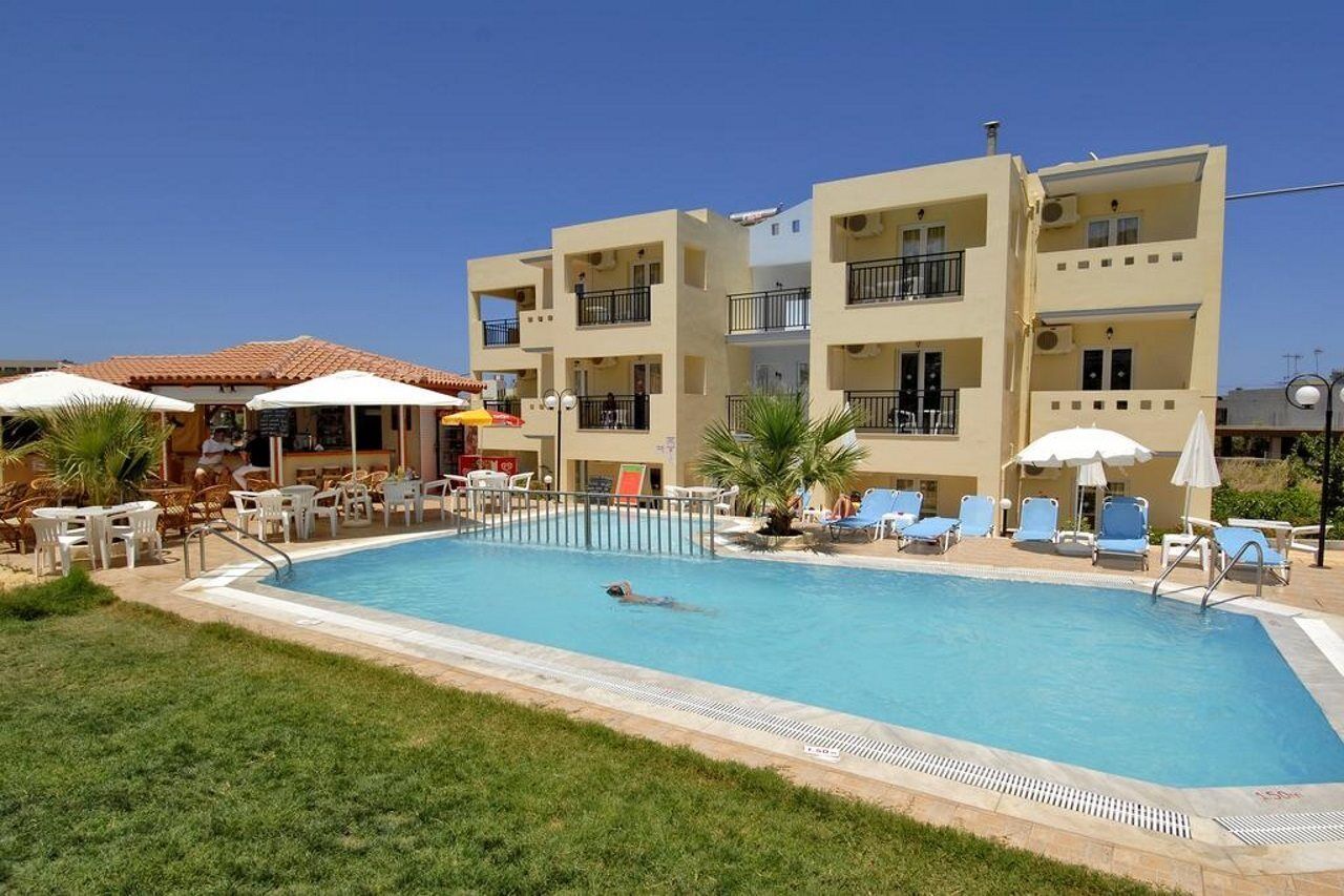Sunshine Garden Apts Malia Buitenkant foto